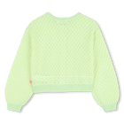 Opengewerkt gebreid vest BILLIEBLUSH 
                    MEISJE