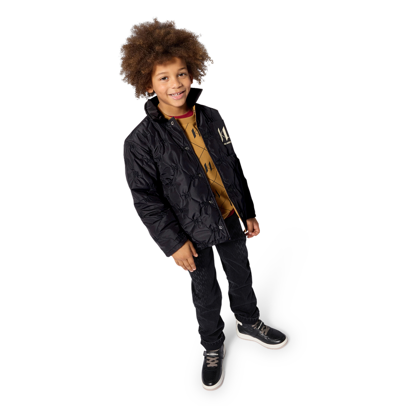 Reversible donsjas KARL LAGERFELD KIDS 
                        BOY