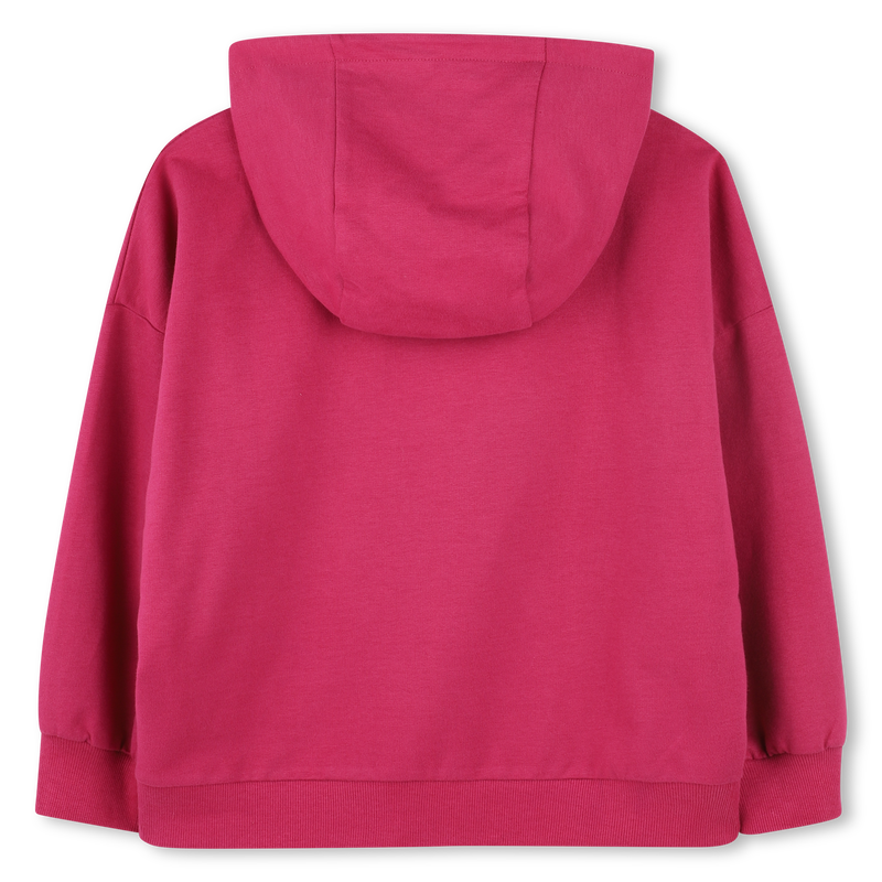 Sweatshirt met glansinkt DKNY 
                        GIRL