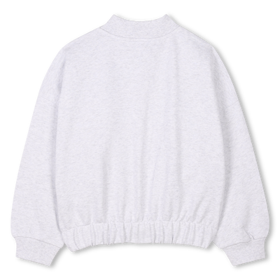 Vestje van fleece katoen DKNY GIRL