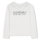 T-shirt met lange mouwen DKNY 
                    GIRL