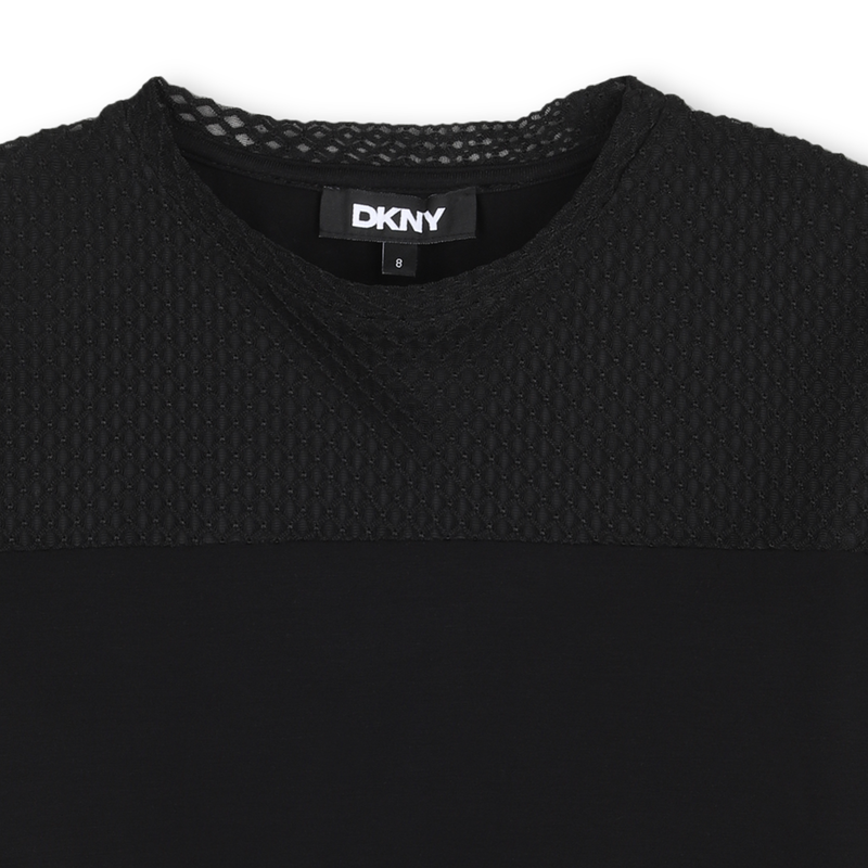 T-SHIRT MET KORTE MOUWEN DKNY 
                        GIRL