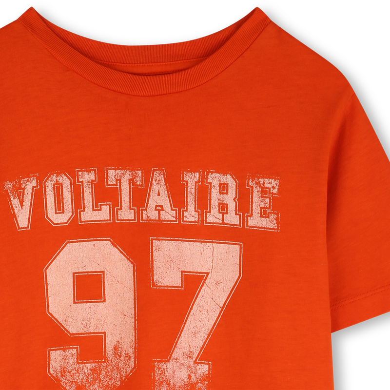 T-SHIRT MET KORTE MOUWEN ZADIG & VOLTAIRE 
                        BOY