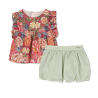 Top + puffy broek set CHLOE 
                    GIRL