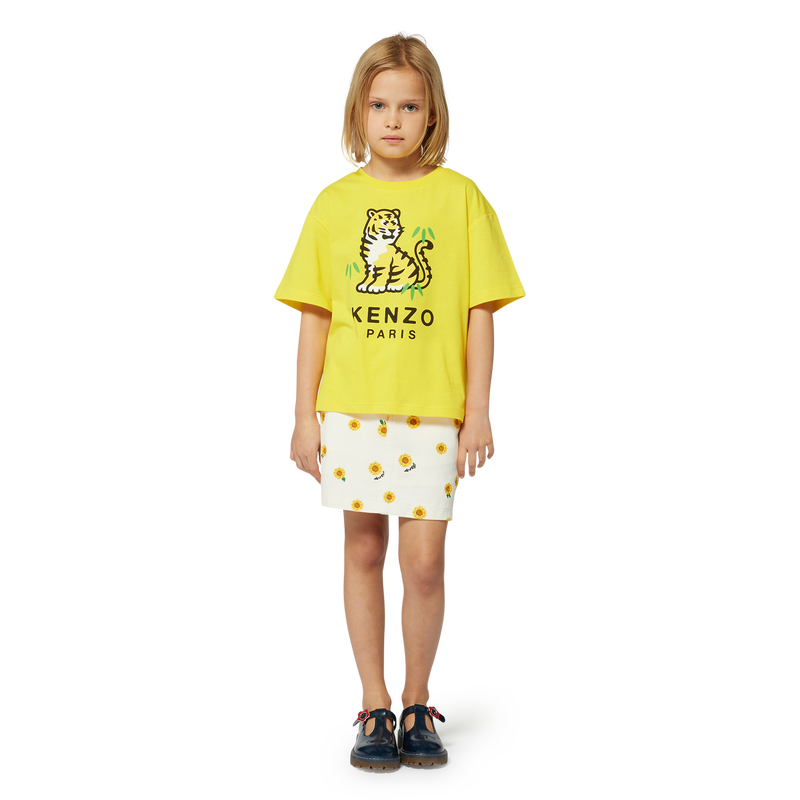Rok met elastiek in de taille KENZO KIDS 
                        GIRL