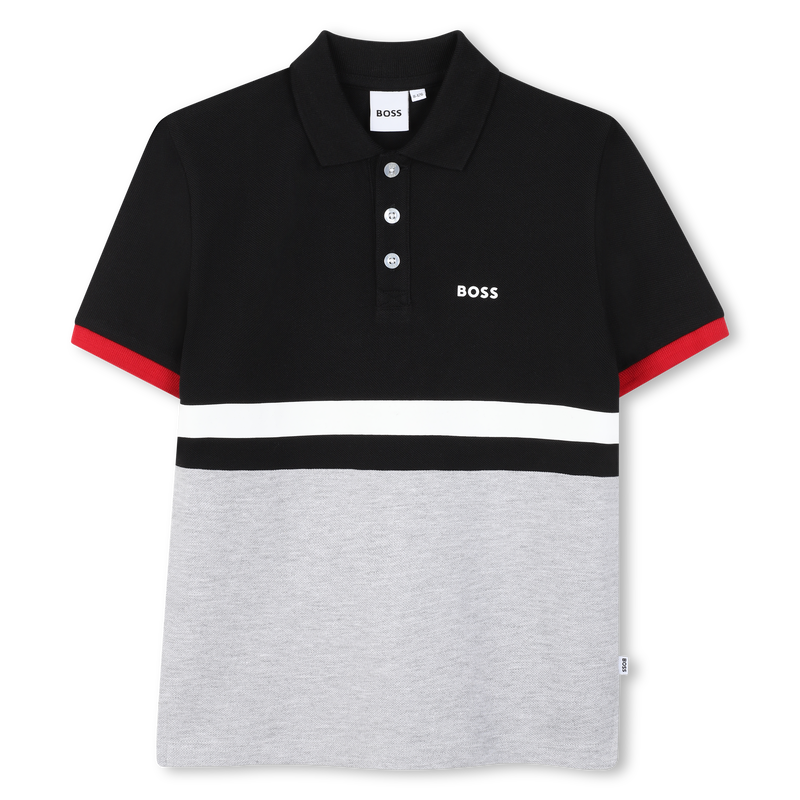 Katoenen poloshirt BOSS 
                        BOY