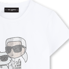 T-SHIRT KORTE MOUWEN KARL LAGERFELD KIDS 
                    GIRL