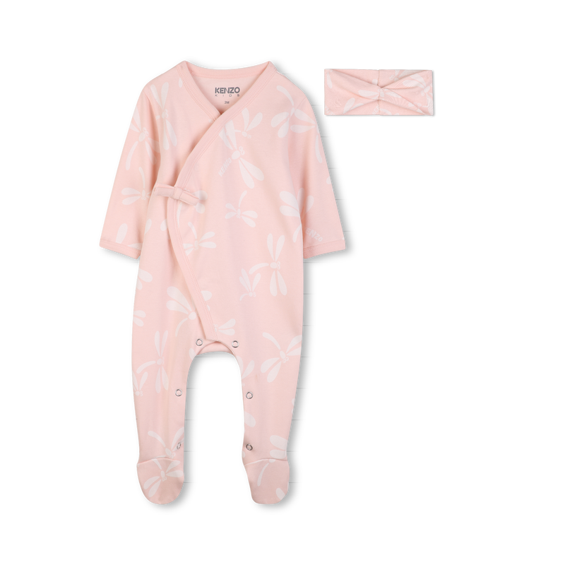 PYJAMA EN HOOFDBAND SET KENZO KIDS 
                        GIRL