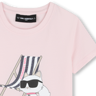 T-shirt met korte mouwen KARL LAGERFELD KIDS 
                    GIRL