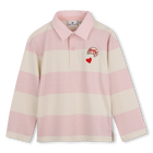 Polo met lange mouwen KIDS AROUND 
                    GIRL