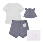 Set t-shirt, bucket hat en korte broek KENZO KIDS 
                    BOY