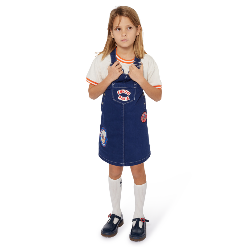 Leren ballerina's met gesp KENZO KIDS 
                        GIRL