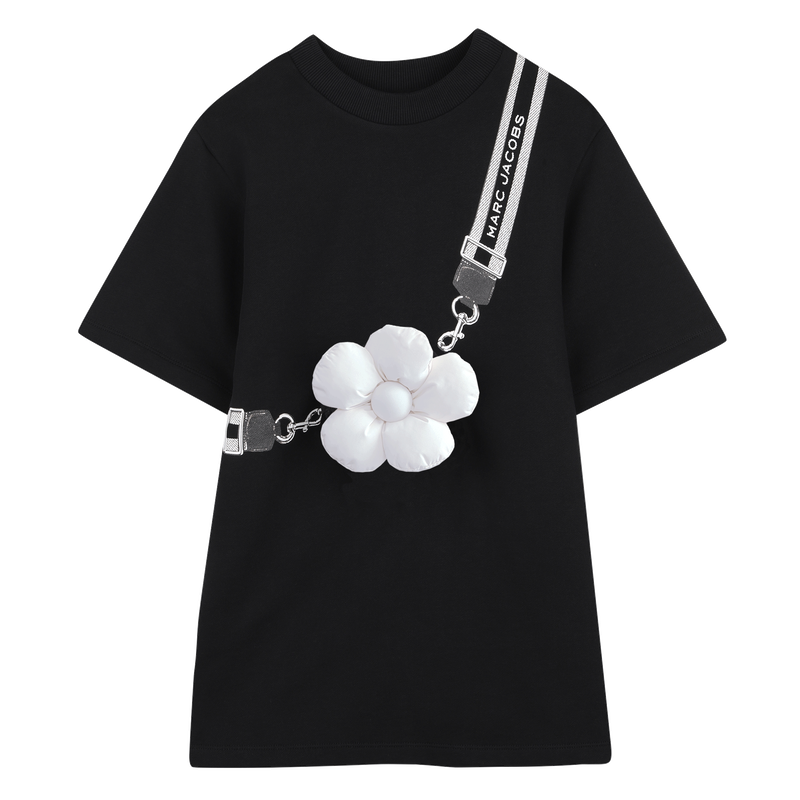 Korte mouwen jurk MARC JACOBS 
                        GIRL
