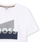 T-shirt met korte mouwen BOSS 
                    BOY