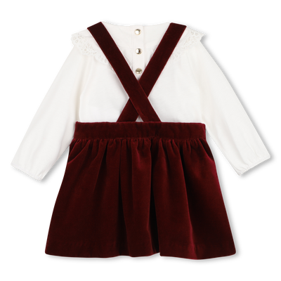 Set van jurk en t-shirt CHLOE MEISJE