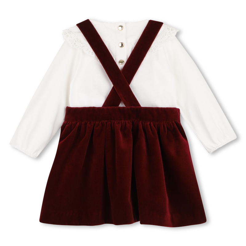 Set van jurk en t-shirt CHLOE 
                        MEISJE