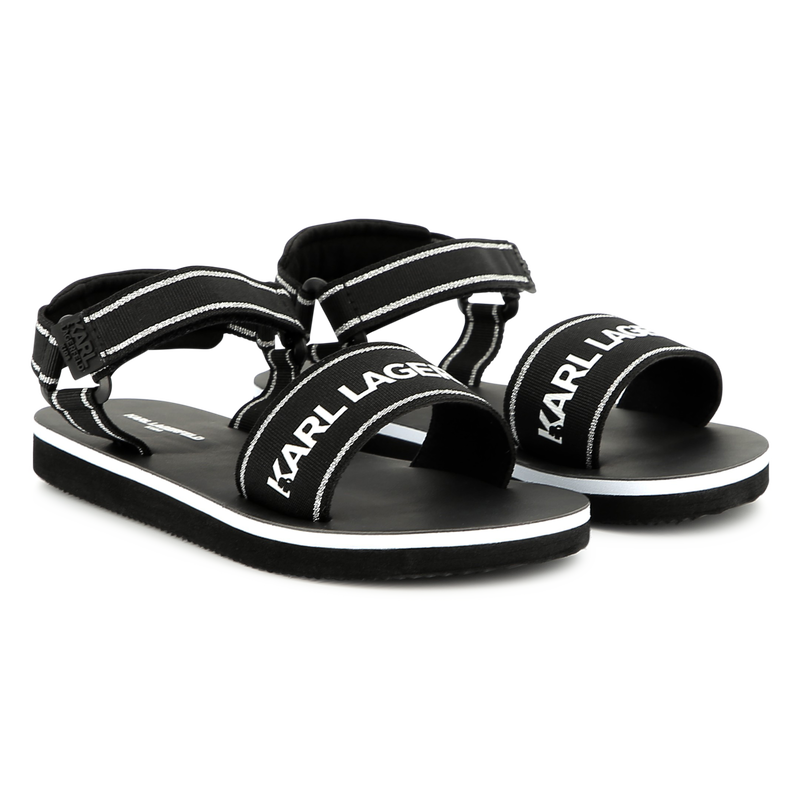 Lichte sandalen - klittenband KARL LAGERFELD KIDS 
                        GIRL