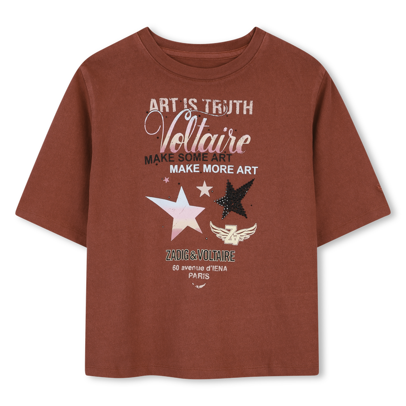 T-shirt met korte mouwen ZADIG VOLTAIRE 
                        GIRL