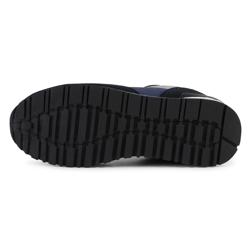 Sneakers met veters en leer BOSS 
                        BOY