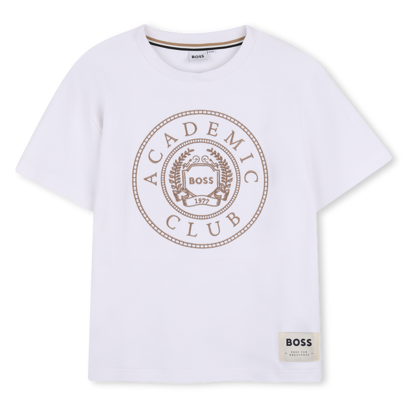 T-shirt met korte mouwen BOSS 
                        BOY