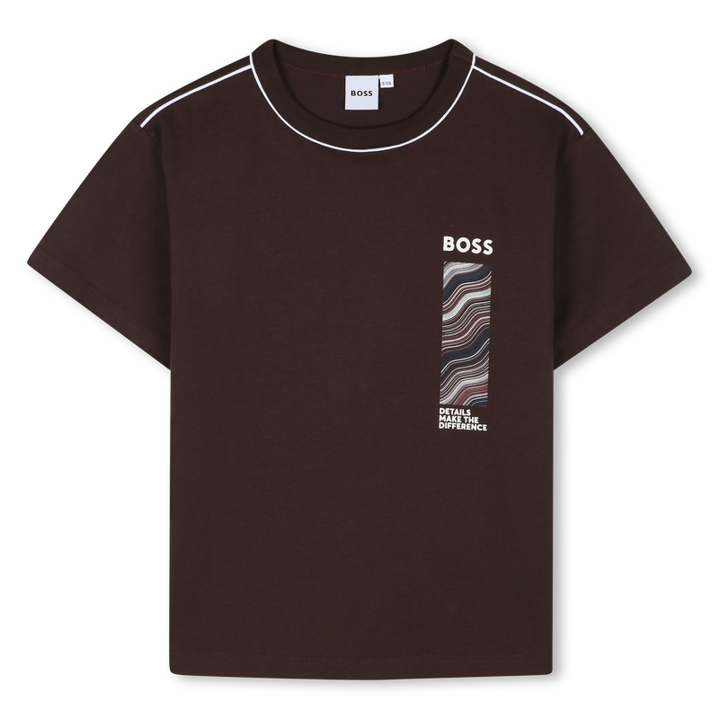 T-shirt met korte mouwen BOSS 
                        BOY