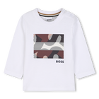 T-shirt met lange mouwen BOSS 
                    BOY