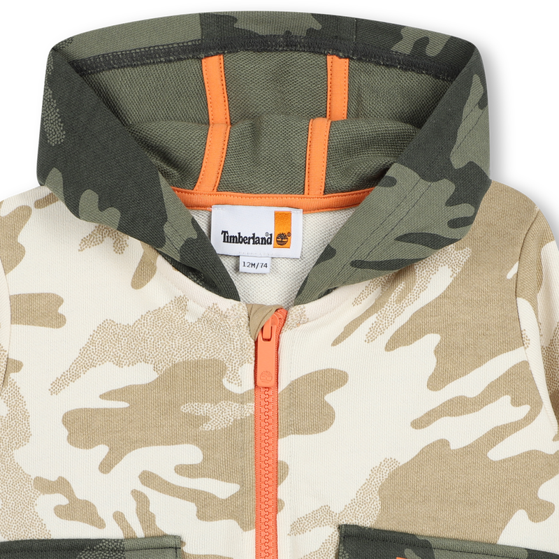 Joggingvest met capuchon TIMBERLAND 
                        BOY