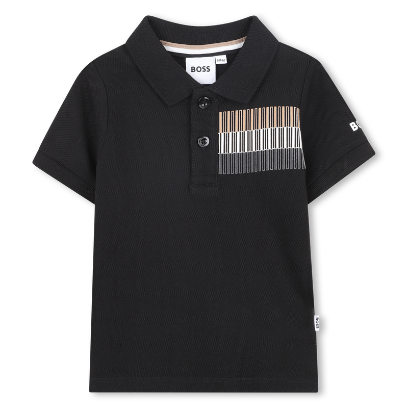 Polo met korte mouwen BOSS 
                        BOY