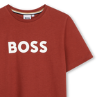 T-shirt met korte mouwen BOSS 
                    BOY