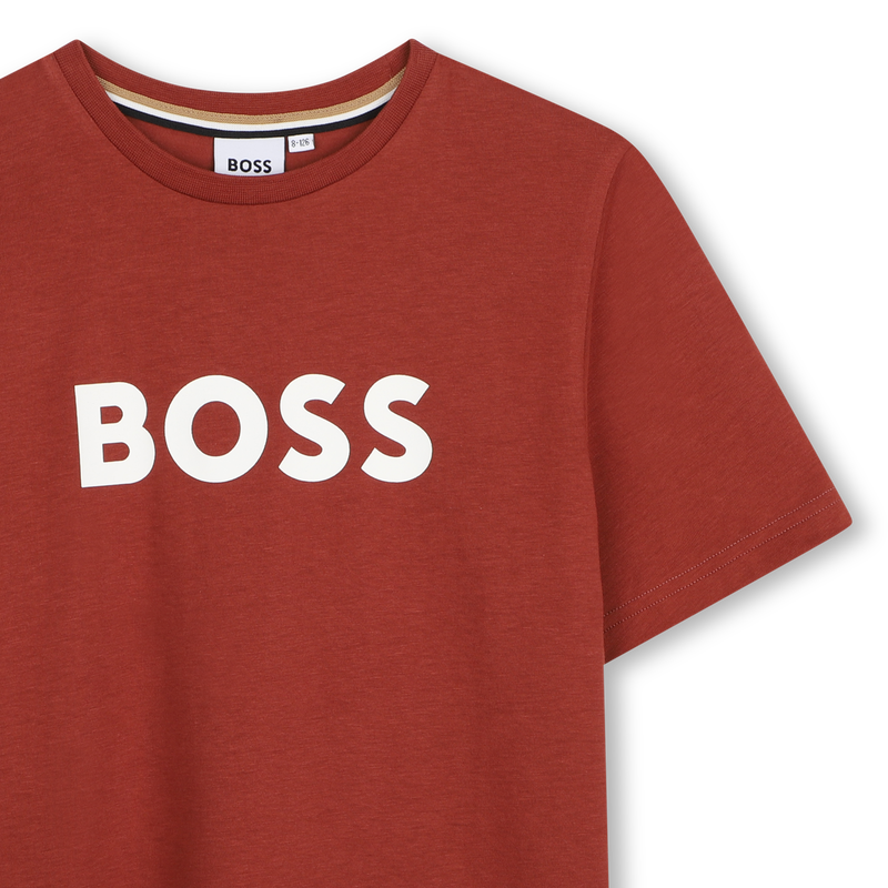 T-shirt met korte mouwen BOSS 
                        BOY