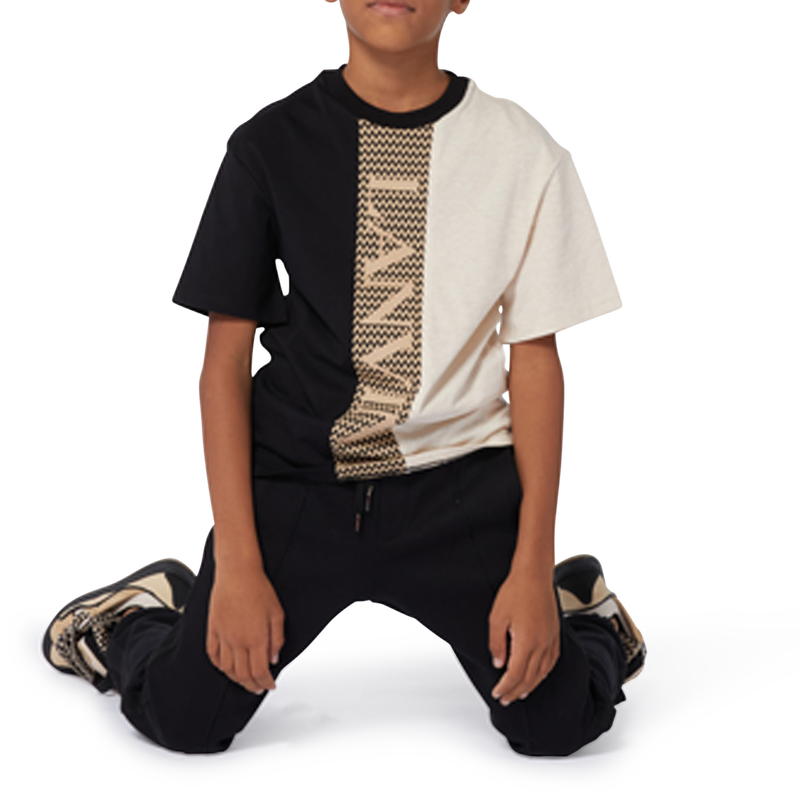T-shirt met kleurvakken LANVIN 
                        BOY