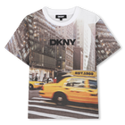 T-shirt met korte mouwen DKNY 
                    BOY