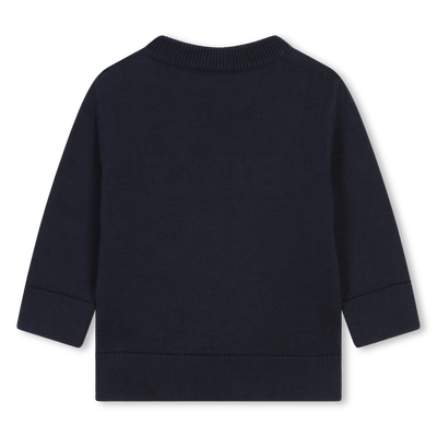 Katoenen trui met logo BOSS BOY