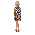 Jurk met lange pofmouwen KENZO KIDS 
                    GIRL
