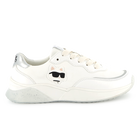 Sneakers met veters en badge KARL LAGERFELD KIDS 
                    GIRL