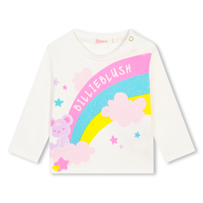 Katoenen T-shirt lange mouwen BILLIEBLUSH GIRL