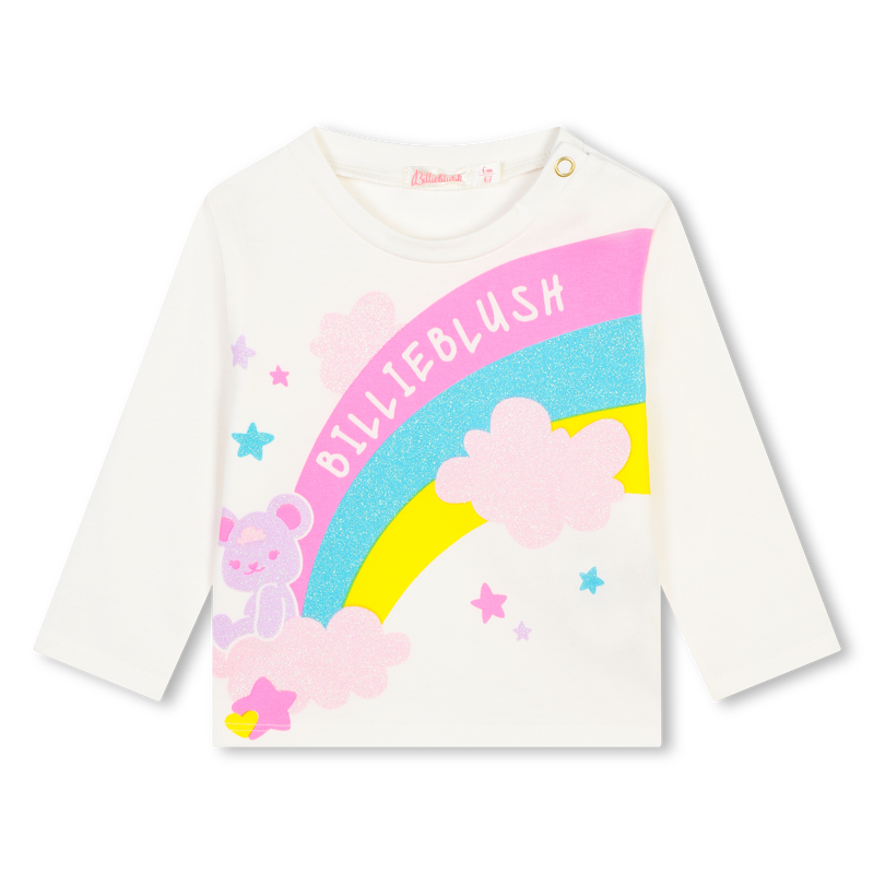 Katoenen T-shirt lange mouwen BILLIEBLUSH 
                        GIRL