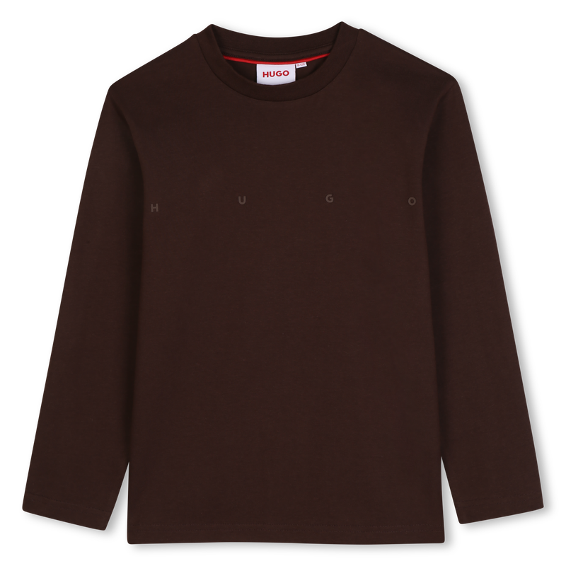 T-shirt met lange mouwen HUGO 
                        BOY