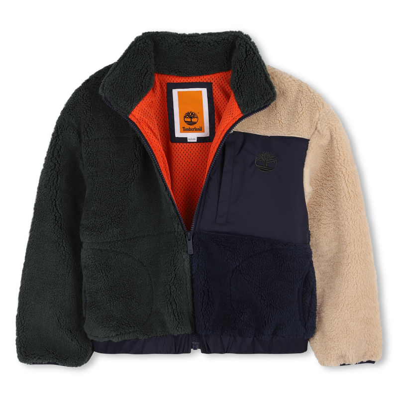 Fluffy fleece vest TIMBERLAND 
                        BOY