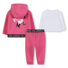 3-delige joggingset KARL LAGERFELD KIDS 
                    GIRL