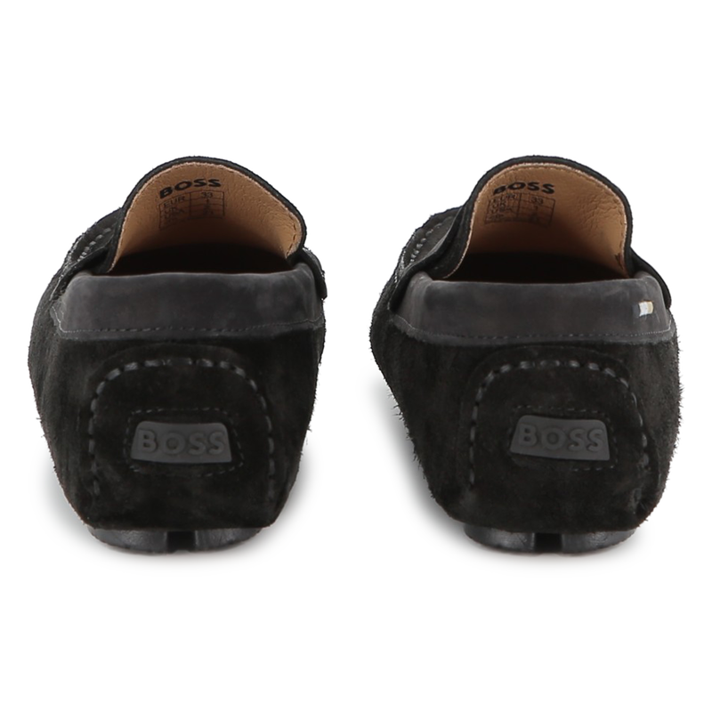 Loafers van rundleer BOSS 
                        BOY
