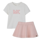T-shirt en rok set MICHAEL KORS 
                    GIRL