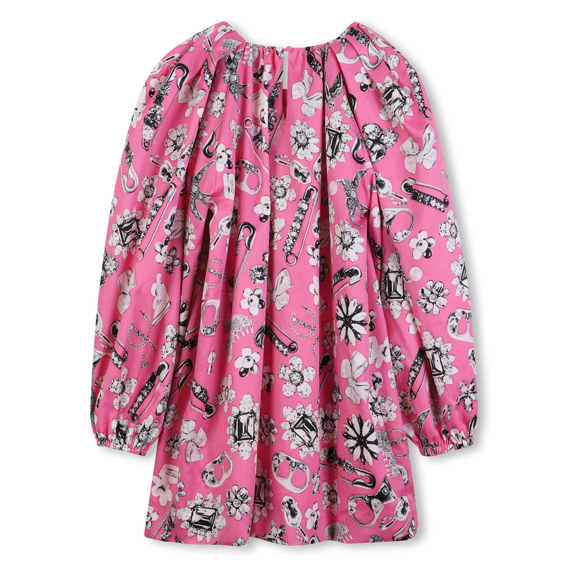 Katoenen satijnen jurk MARC JACOBS 
                        GIRL