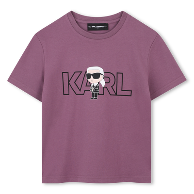 T-shirt met korte mouwen KARL LAGERFELD KIDS BOY