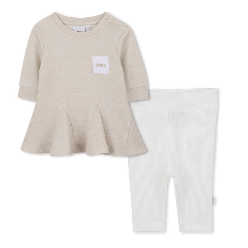 Set jurken en leggings BOSS 
                        GIRL