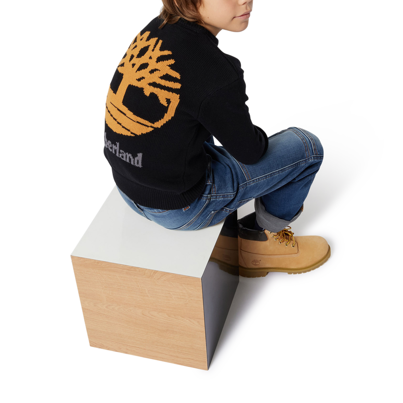 Trui van katoen en wol TIMBERLAND 
                        BOY