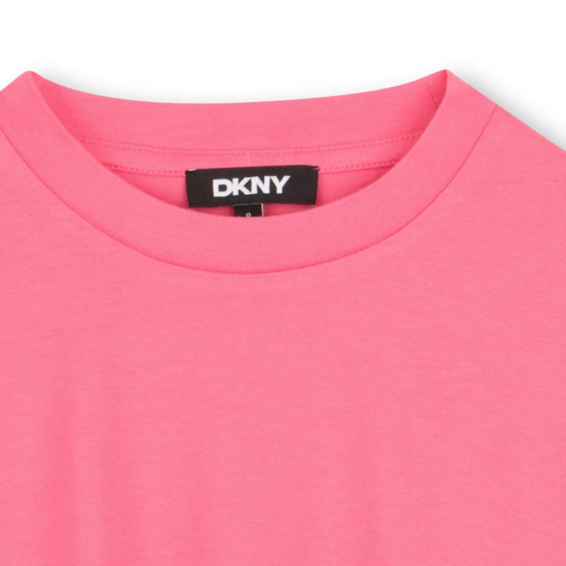 T-SHIRT MET KORTE MOUWEN DKNY 
                        GIRL