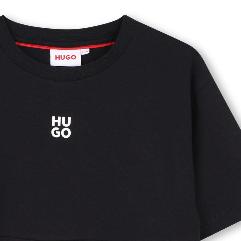 T-shirt met korte mouwen HUGO 
                        MEISJE
