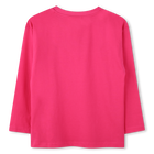 T-shirt met logoprint HUGO 
                    GIRL