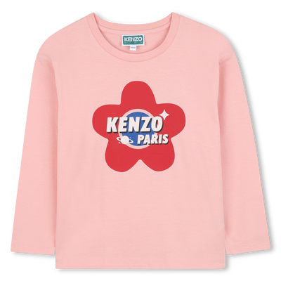 T-shirt met lange mouwen KENZO KIDS GIRL
